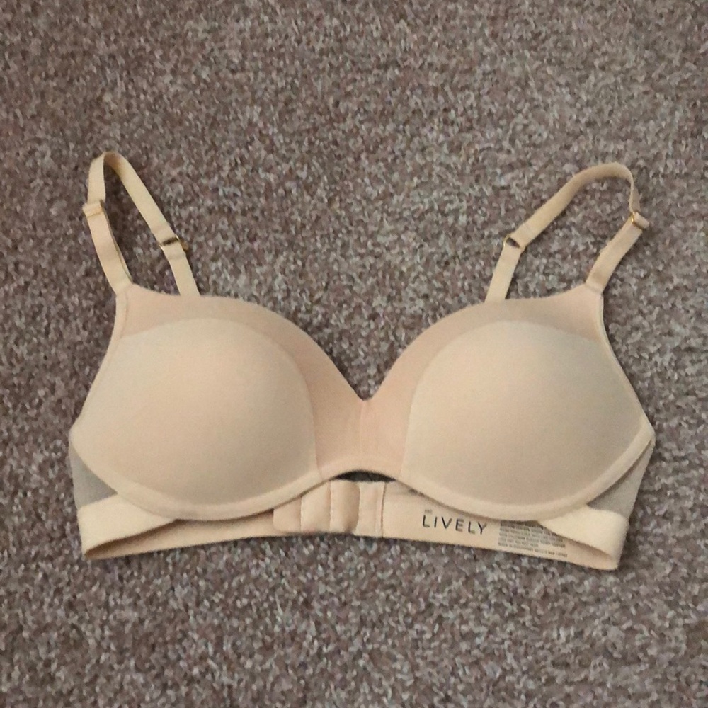 Lively wireless push-up bra